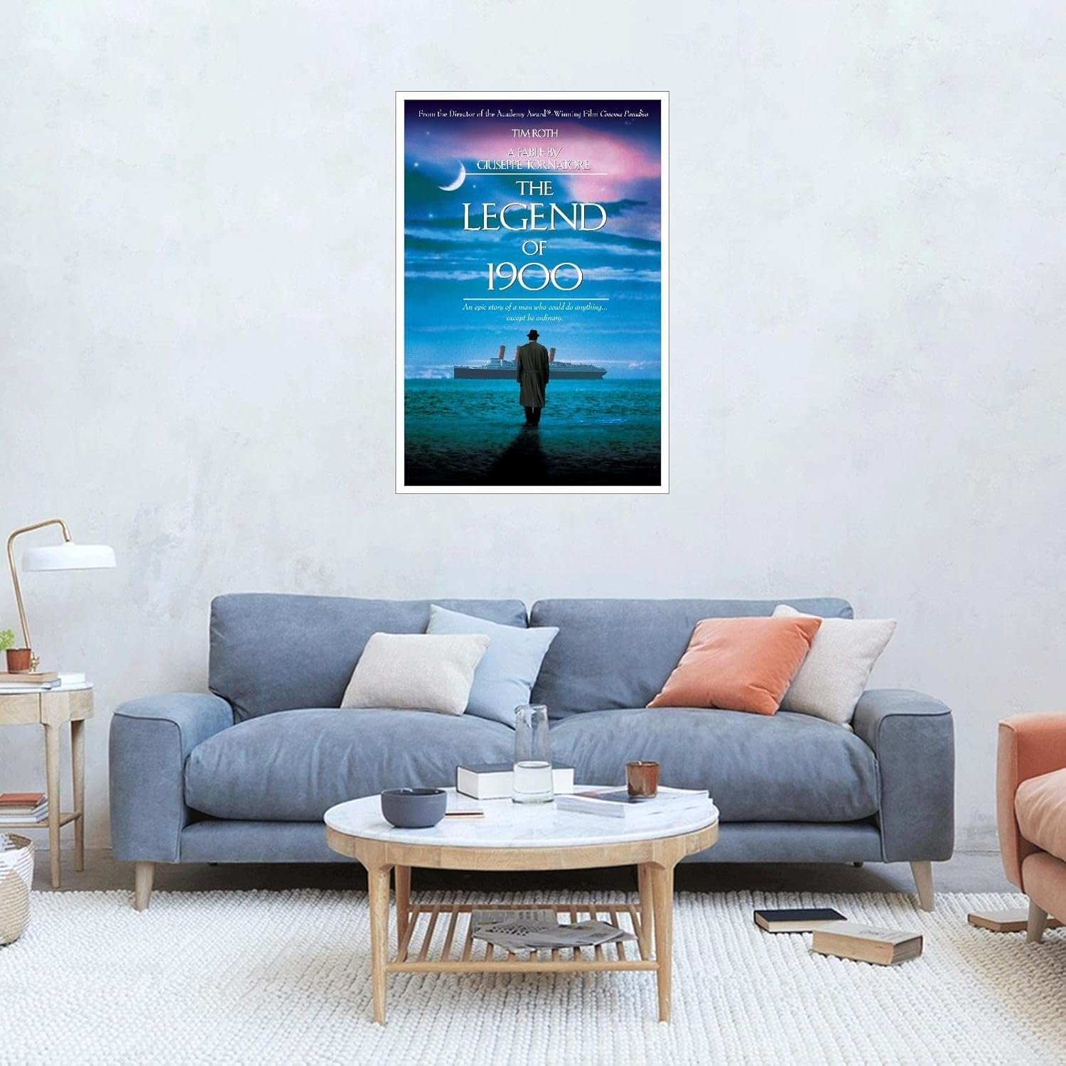 PAMVINT The Legend Of 1900 Poster Ocean Canvas Prints Musical Wall Art For Home Office Cinema Dorm album cover Living Room Decorations Unframed 30"x20"