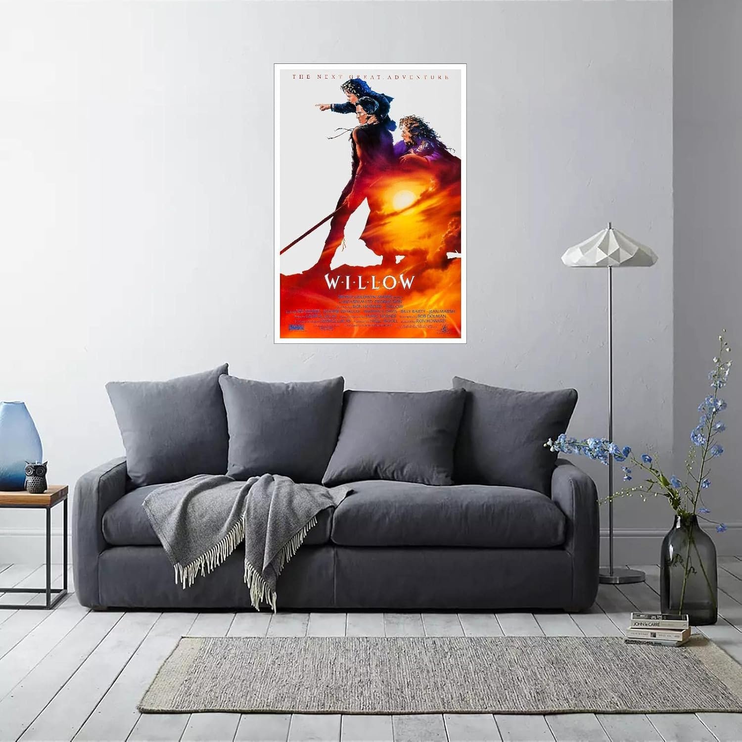 PAMVINT Willow Poster Classic Old Movie Poster Canvas Prints Wall Art For Home Office Living Room Decorations Unframed 30"x20"