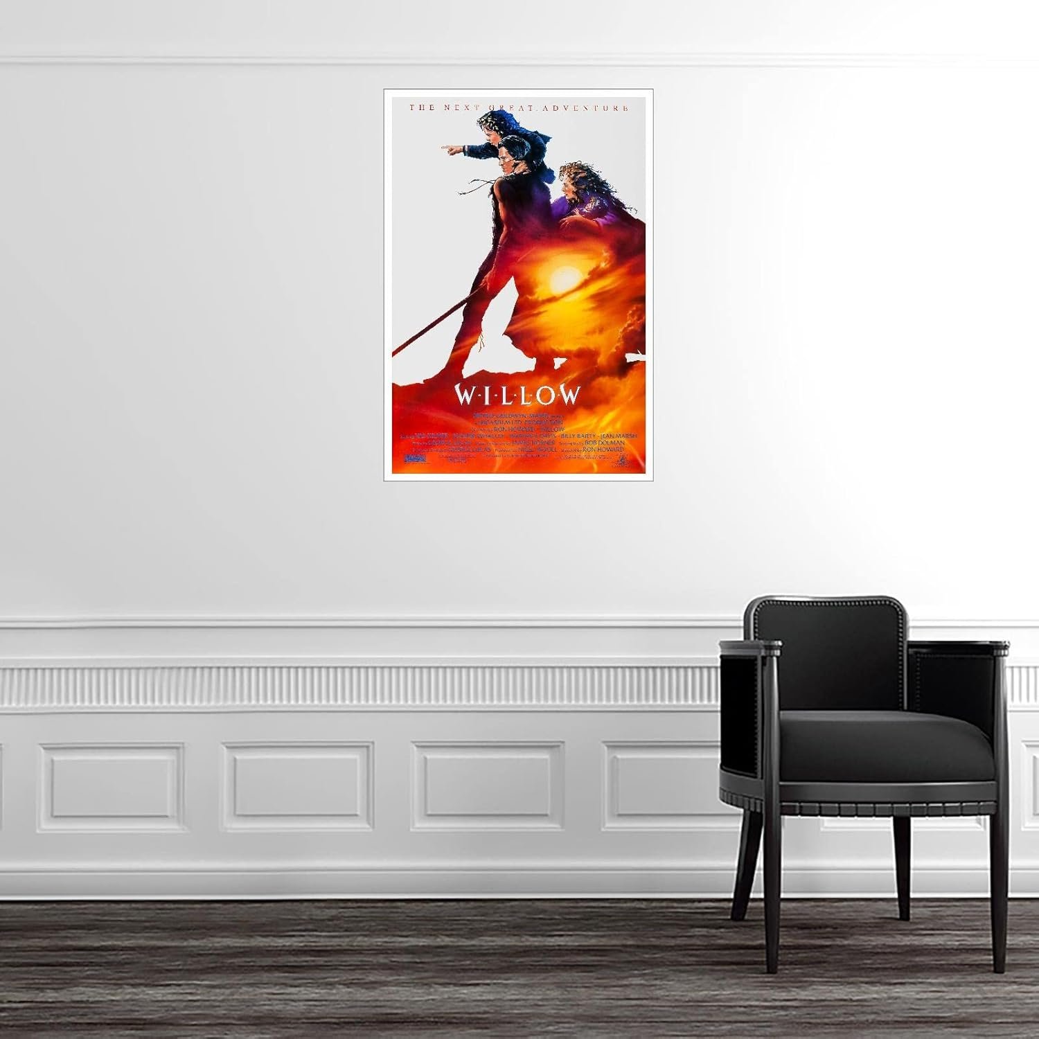 PAMVINT Willow Poster Classic Old Movie Poster Canvas Prints Wall Art For Home Office Living Room Decorations Unframed 30"x20"