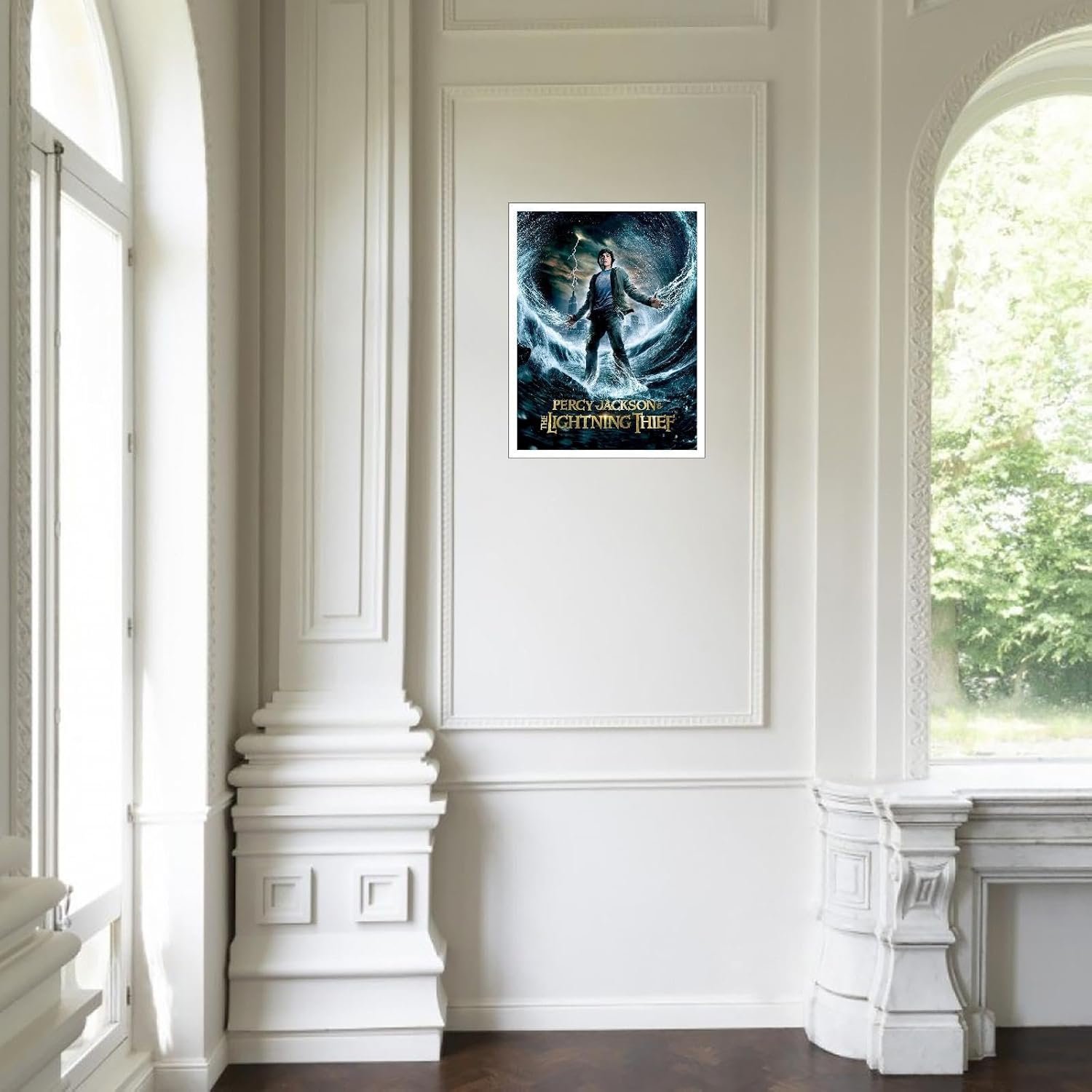 Percy Jackson & The Olympians: The Lightning Thief Movie Poster Wall Art Fantasy Movies Canvas Prints Classic Movies Poster For Home Office Cinema Decorations Unframed 10"x8"