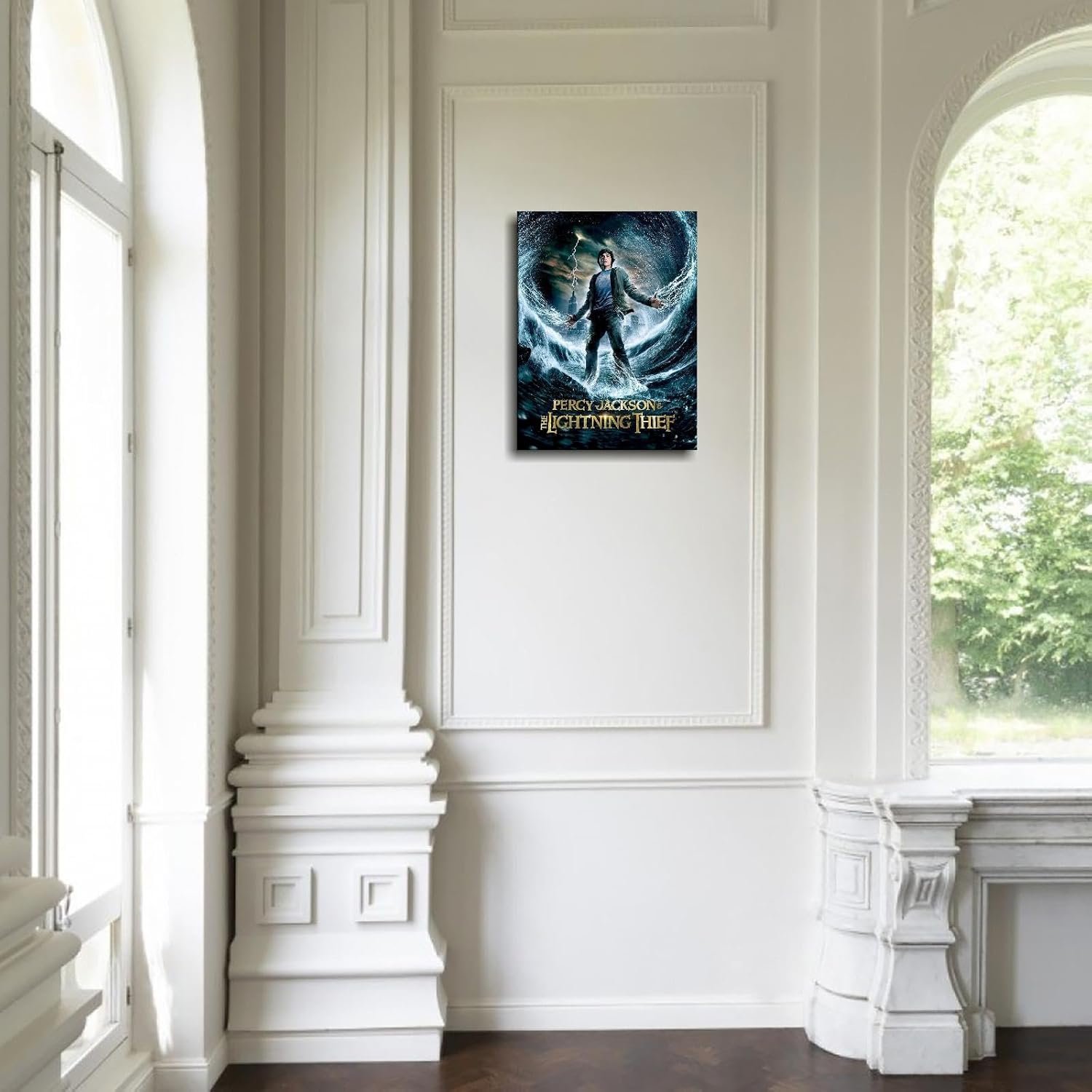 Percy Jackson & The Olympians: The Lightning Thief Movie Poster Wall Art Fantasy Movies Canvas Prints Classic Movies Poster For Home Office Cinema Decorations Unframed 10"x8"