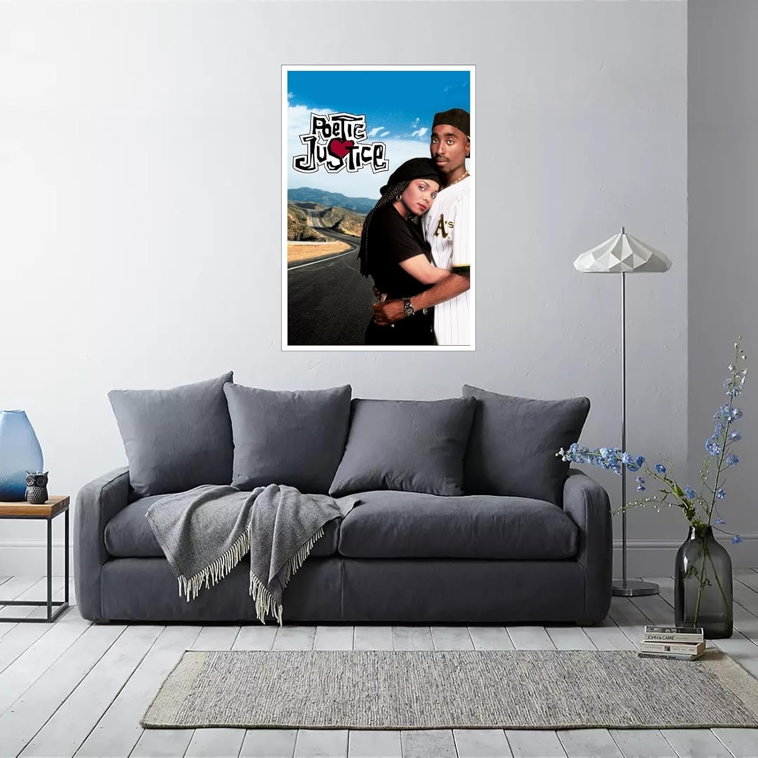 Poetic Justice Movies Poster Romance Films posters Canvas Prints Warm Love Films posters Wall Art For Home Office posters Living Room Decorations Noframed 12"x8"