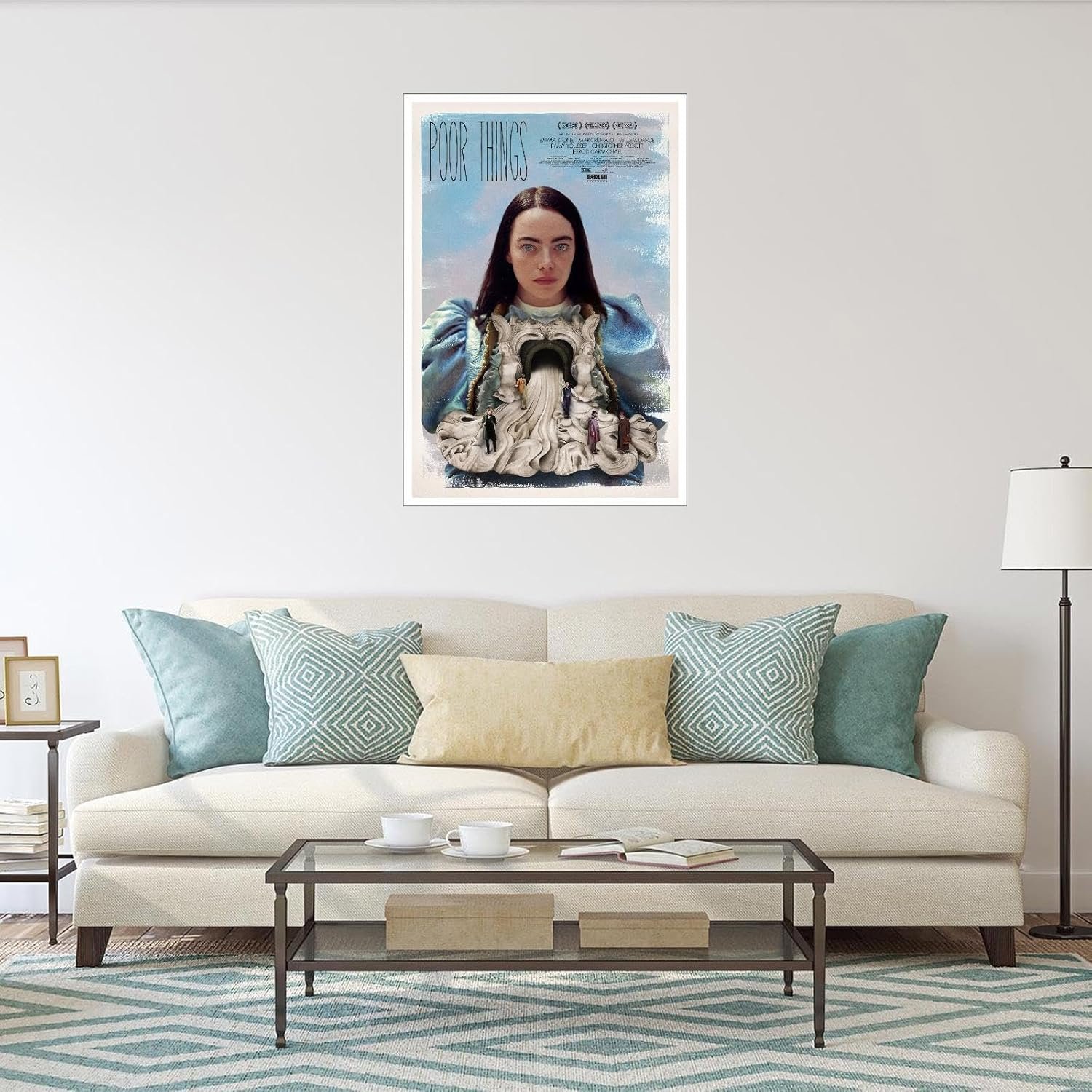 Poor Things Movie Posters Canvas Prints Beautiful Women's Movies Classic Women's Movies Poster Wall Art For Home Office Living Room Decorations Unframed 18"x12"