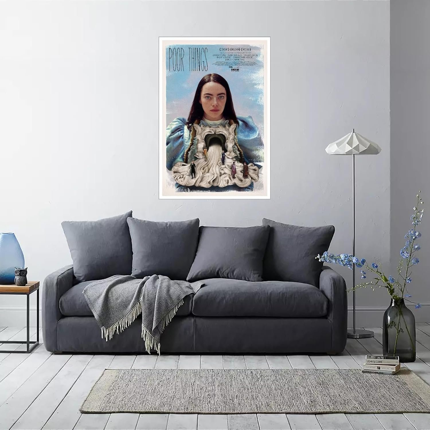 Poor Things Movie Posters Canvas Prints Beautiful Women's Movies Classic Women's Movies Poster Wall Art For Home Office Living Room Decorations Unframed 18"x12"