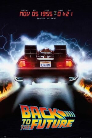 POSTER STOP ONLINE Back To The Future - Movie Poster (DeLorean - Destination Nov 05 1955) (Size 24" x 36")