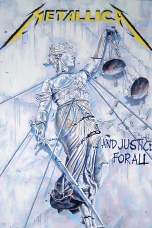 POSTER STOP ONLINE Metallica - Music Poster (And Justice For All - Album Cover) (Size: 24" x 36")
