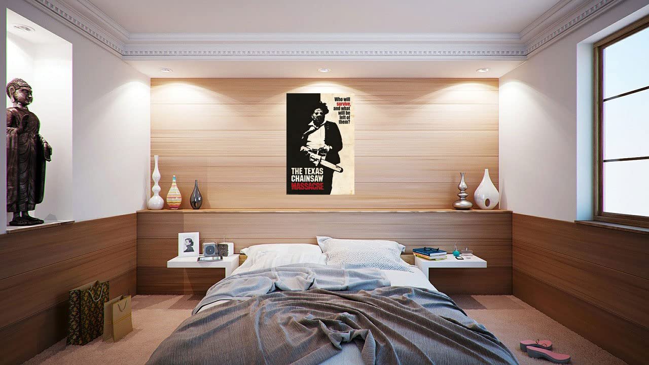 POSTER STOP ONLINE The Texas Chainsaw Massacre - Movie Poster (Leatherface - Who Will Survive...) (Size: 24" x 36")