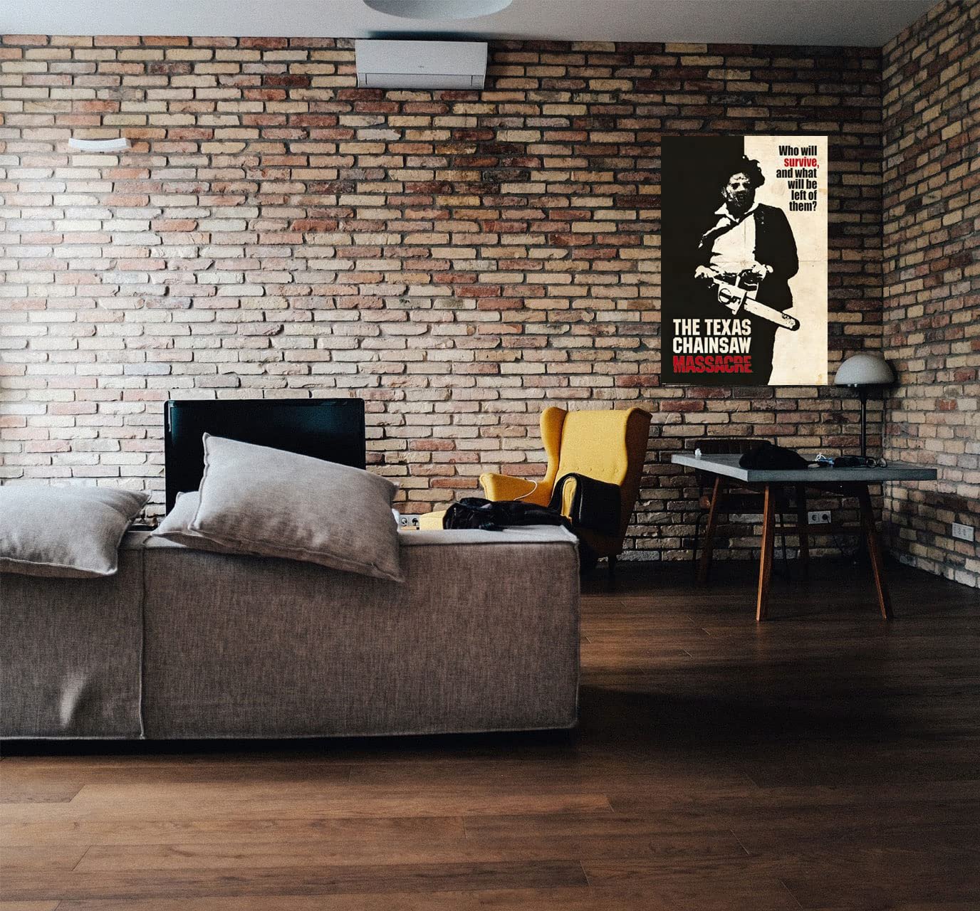 POSTER STOP ONLINE The Texas Chainsaw Massacre - Movie Poster (Leatherface - Who Will Survive...) (Size: 24" x 36")