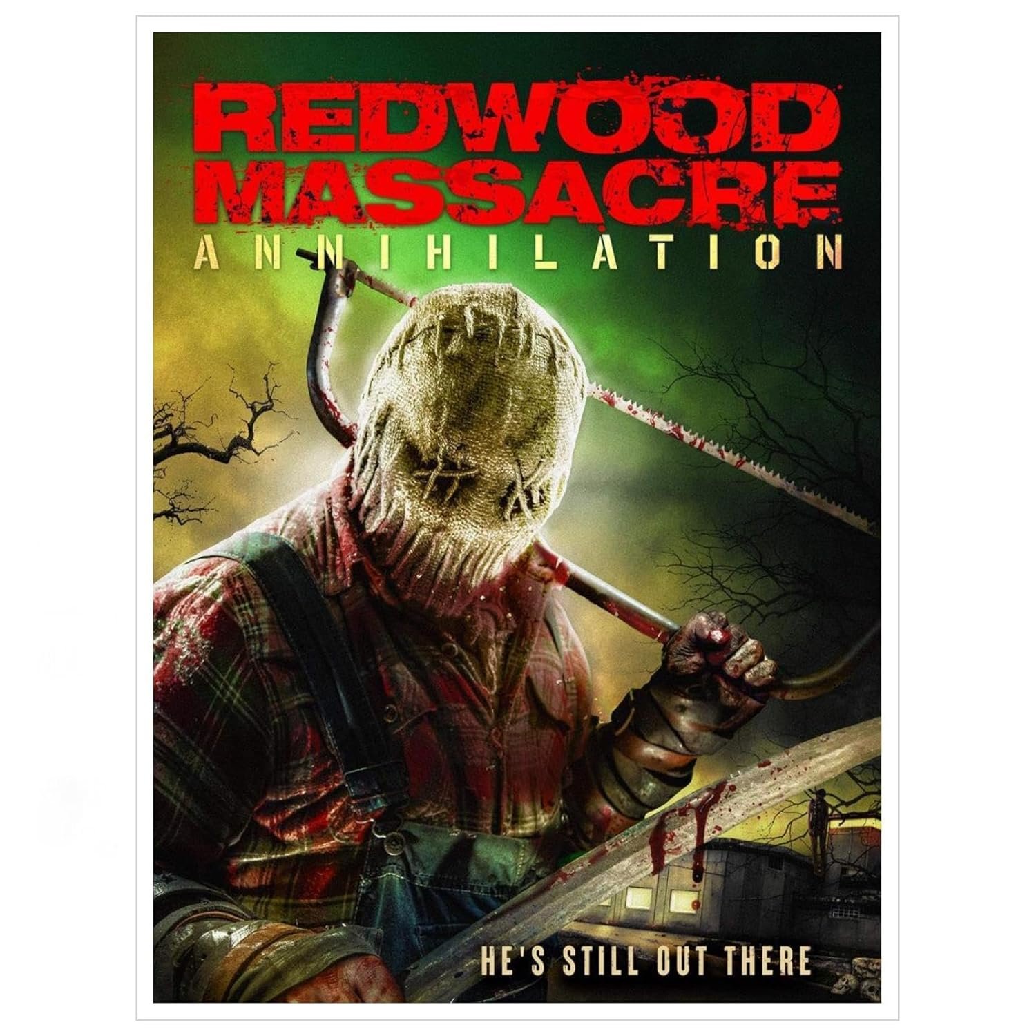 Redwood Massacre: Annihilation Movie Poster Poster Horror Movies Canvas Prints Thriller Movies Wall Art For Home Office Cinema Decorations Unframed 27"x20"