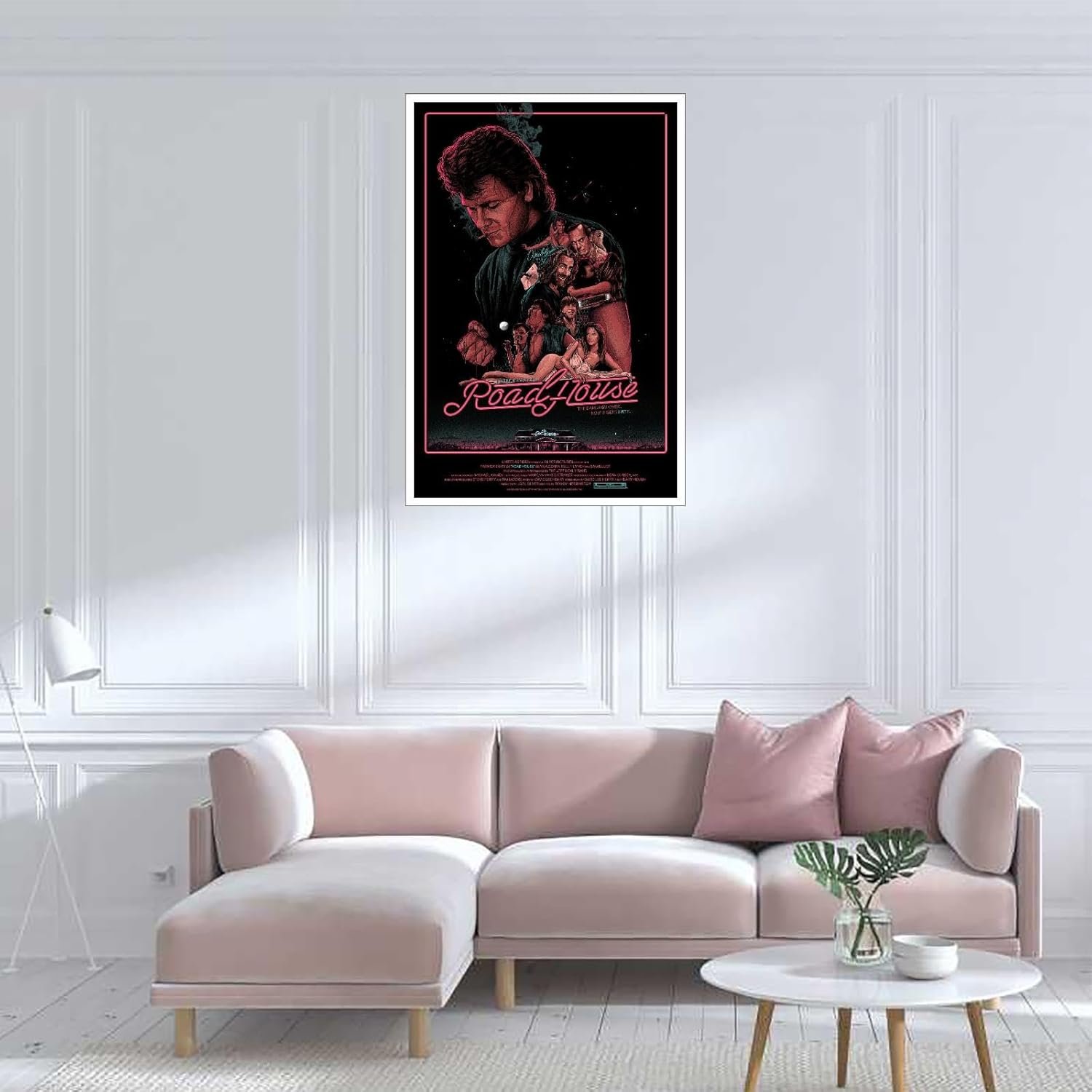 Roadhouse Movie Poster posters Wall Art Classic Vintage posteres Canvas Prints Posters For Home Office Bedroom Decorations Noframed 18"x12"