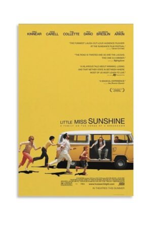 Room Aesthetic Poster Classic Movie Little Miss Sunshine Movie Posters Poster Decorative Painting Canvas Wall Art Living Room Posters Bedroom Painting 12x18inch(30x45cm)