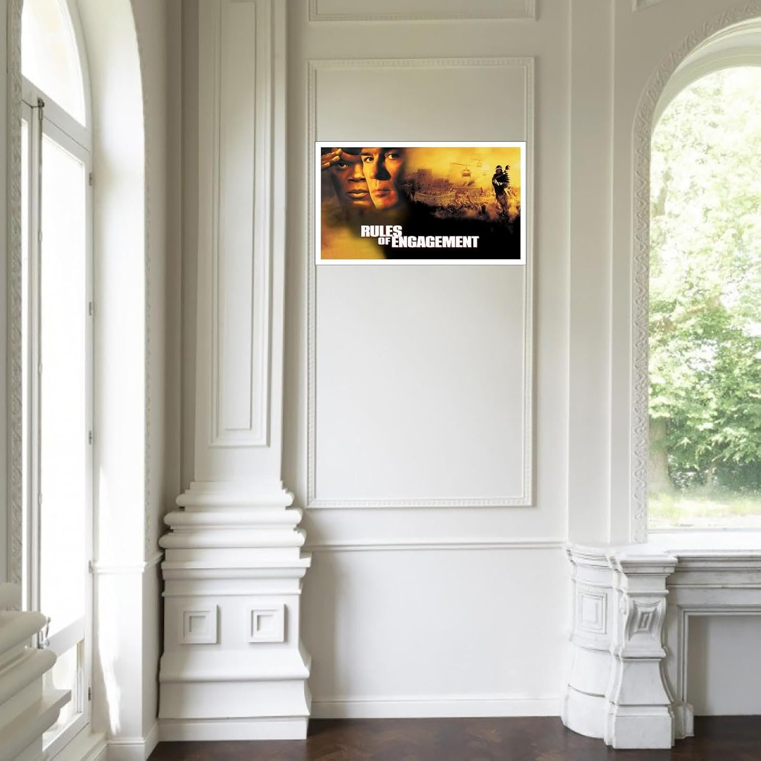Rules Of Engagement (2000) Movie Poster Canvas Prints War Stories Action Movies Poster Wall Art For Home Office Cinema Decorations Unframed 20"x12"