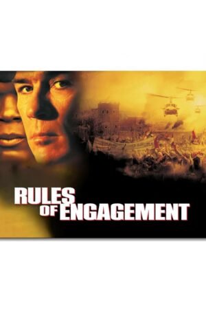 Rules Of Engagement (2000) Movie Poster Canvas Prints War Stories Action Movies Poster Wall Art For Home Office Cinema Decorations Unframed 20"x12"
