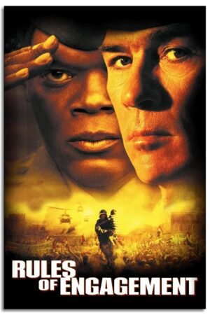 Rules Of Engagement (2000) Movie Poster Wall Art War Stories Canvas Prints Action Movies Poster For Home Office Cinema Decorations Unframed 30"x20"