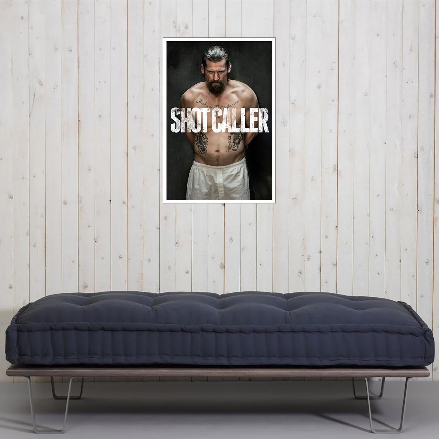 Shot Caller Films Poster Thrilling Plot Movies Canvas Prints Action Classic Posters Wall Art For Home Office Bedroom Decorations Noframed 36"x24"