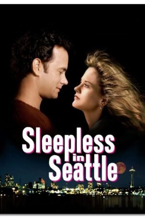 Sleepless In Seattle (1993) Movie Poster Wall Art Romantic Comedy Canvas Prints Love Movies Poster For Home Office Cinema Decorations Unframed 20"x16"