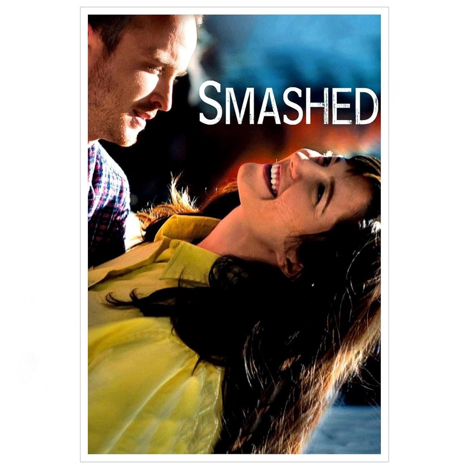 Smashed Movie Poster Poster Love Movies Canvas Prints Romantic Comedy Wall Art For Home Office Cinema Decorations With Framed 18"x12"