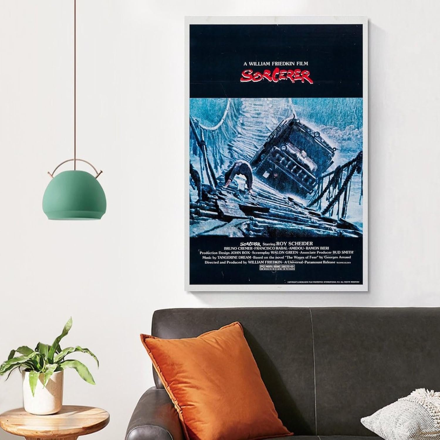 Sorcerer Movie Poster for Home Aesthetic Canvas Art Wall Decor Gifts 24x36inch(60x90cm)