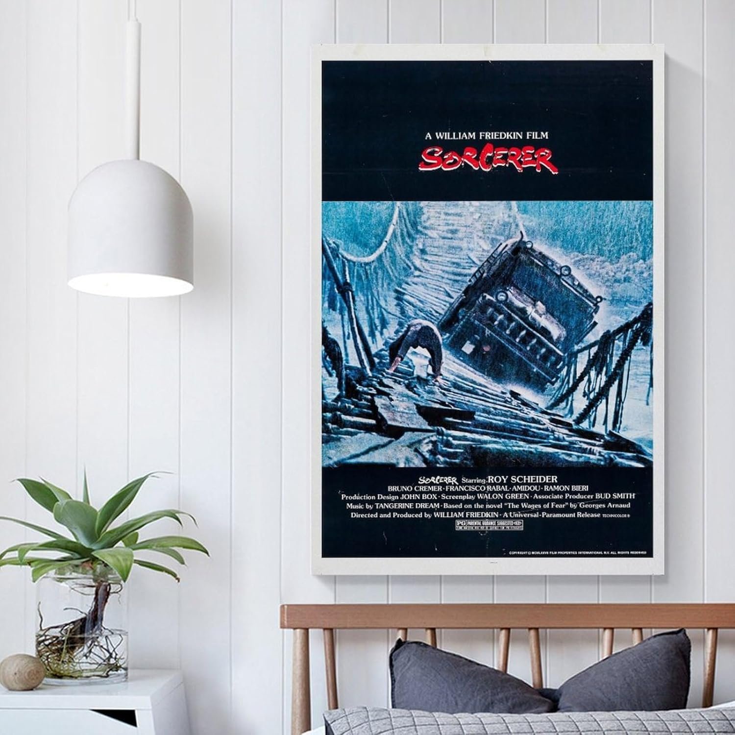 Sorcerer Movie Poster for Home Aesthetic Canvas Art Wall Decor Gifts 24x36inch(60x90cm)