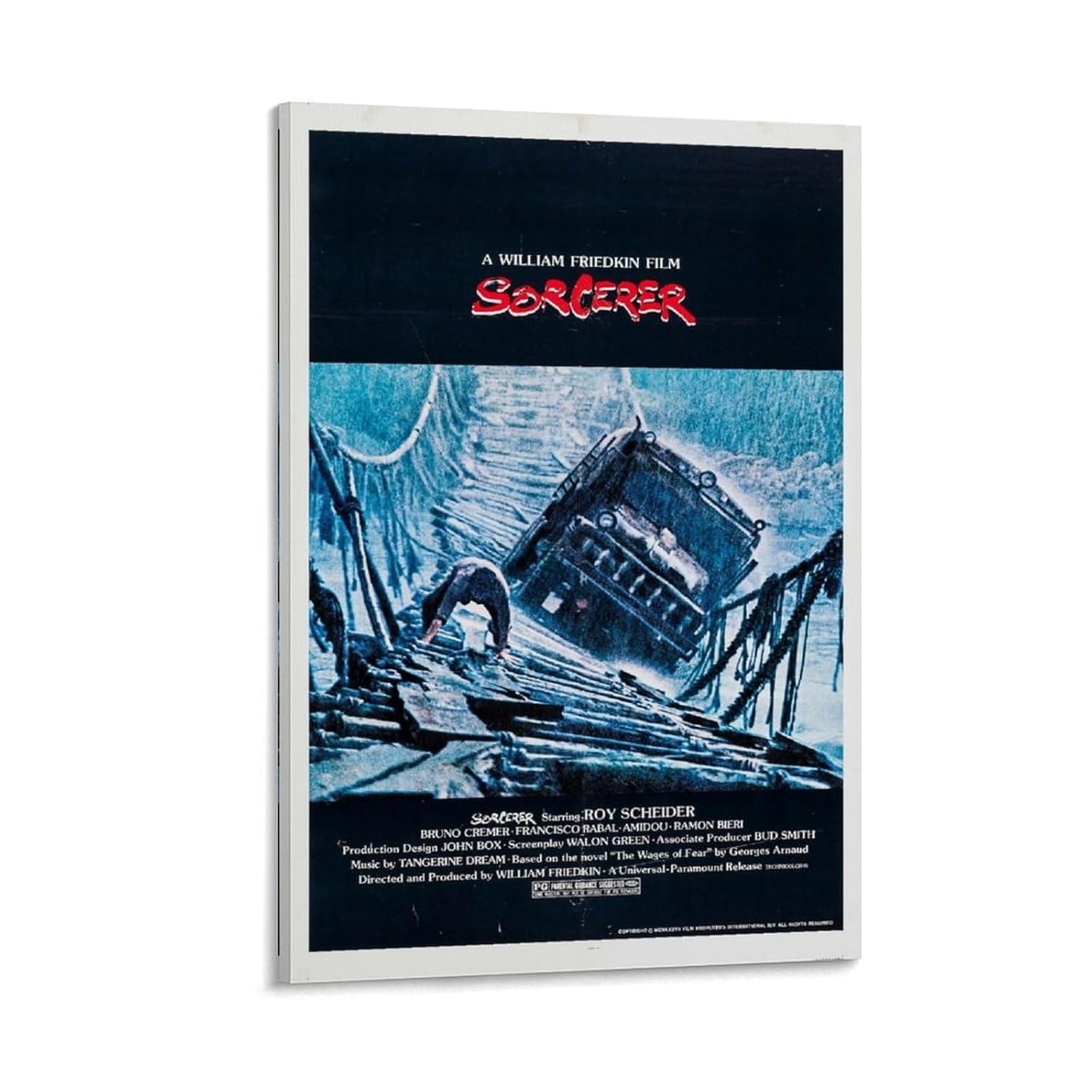 Sorcerer Movie Poster for Home Aesthetic Canvas Art Wall Decor Gifts 24x36inch(60x90cm)