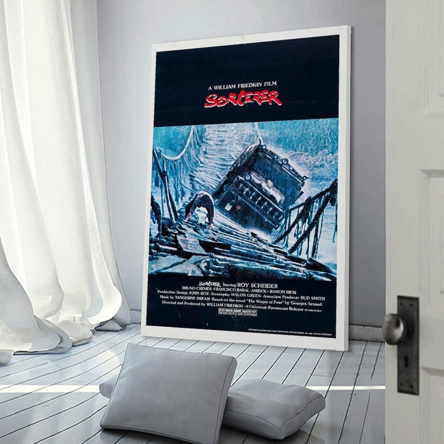 Sorcerer Movie Poster for Home Aesthetic Canvas Art Wall Decor Gifts 24x36inch(60x90cm)