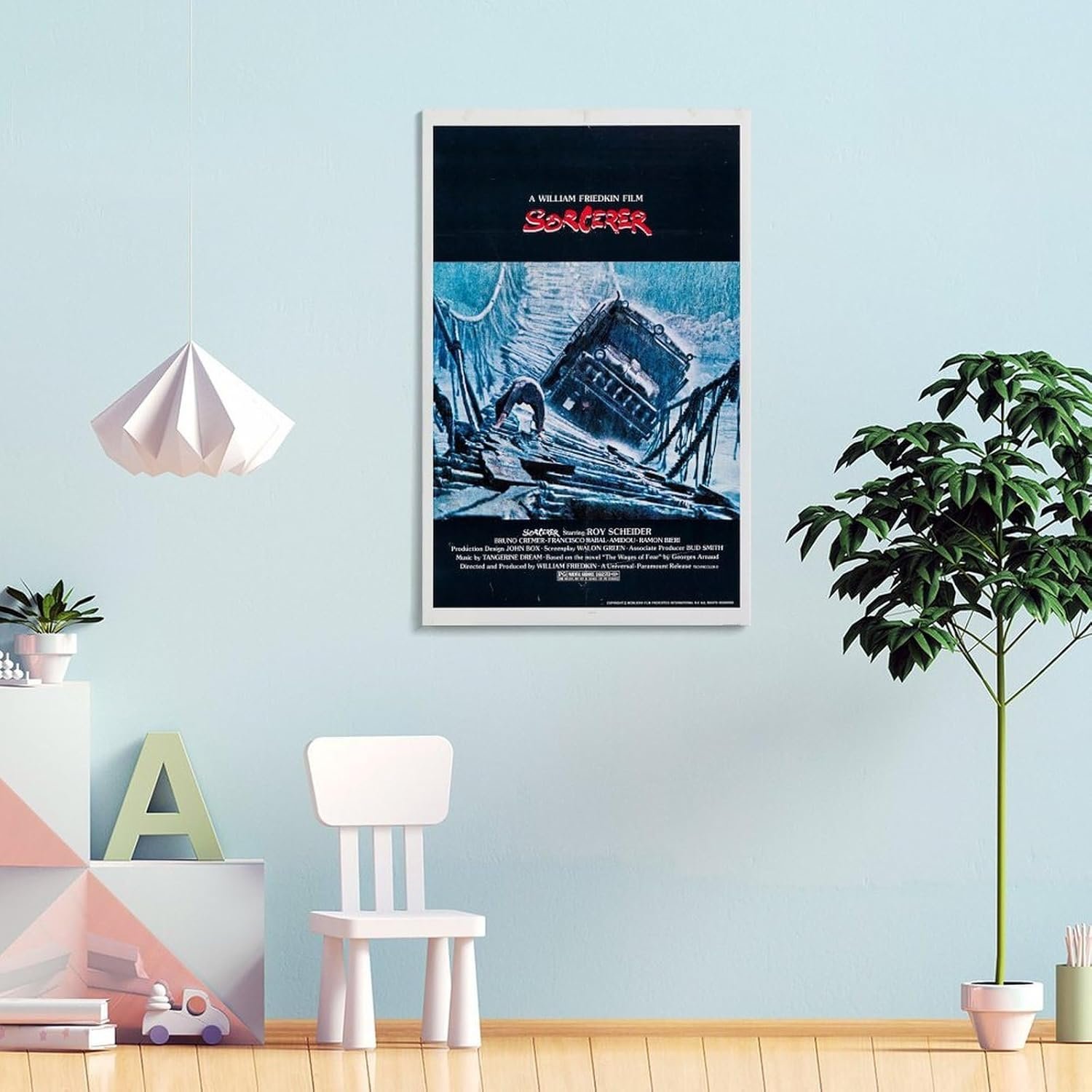 Sorcerer Movie Poster for Home Aesthetic Canvas Art Wall Decor Gifts 24x36inch(60x90cm)