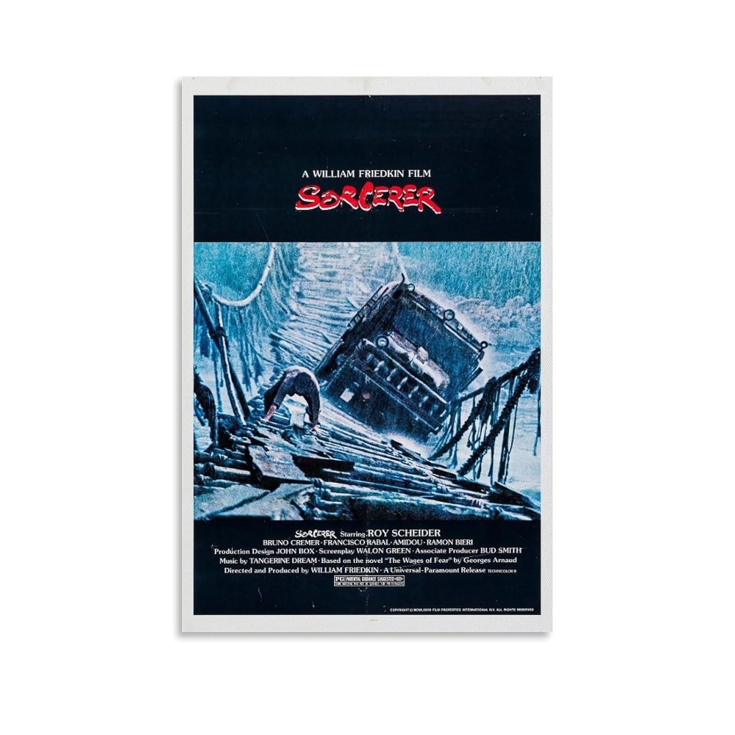 Sorcerer Movie Poster for Home Aesthetic Canvas Art Wall Decor Gifts 24x36inch(60x90cm)