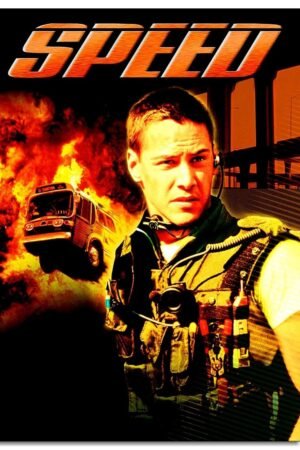 Speed (1994) Movie Poster Canvas Prints Crime Movies Action Movies Poster Wall Art For Home Office Cinema Decorations Unframed 36"x24"