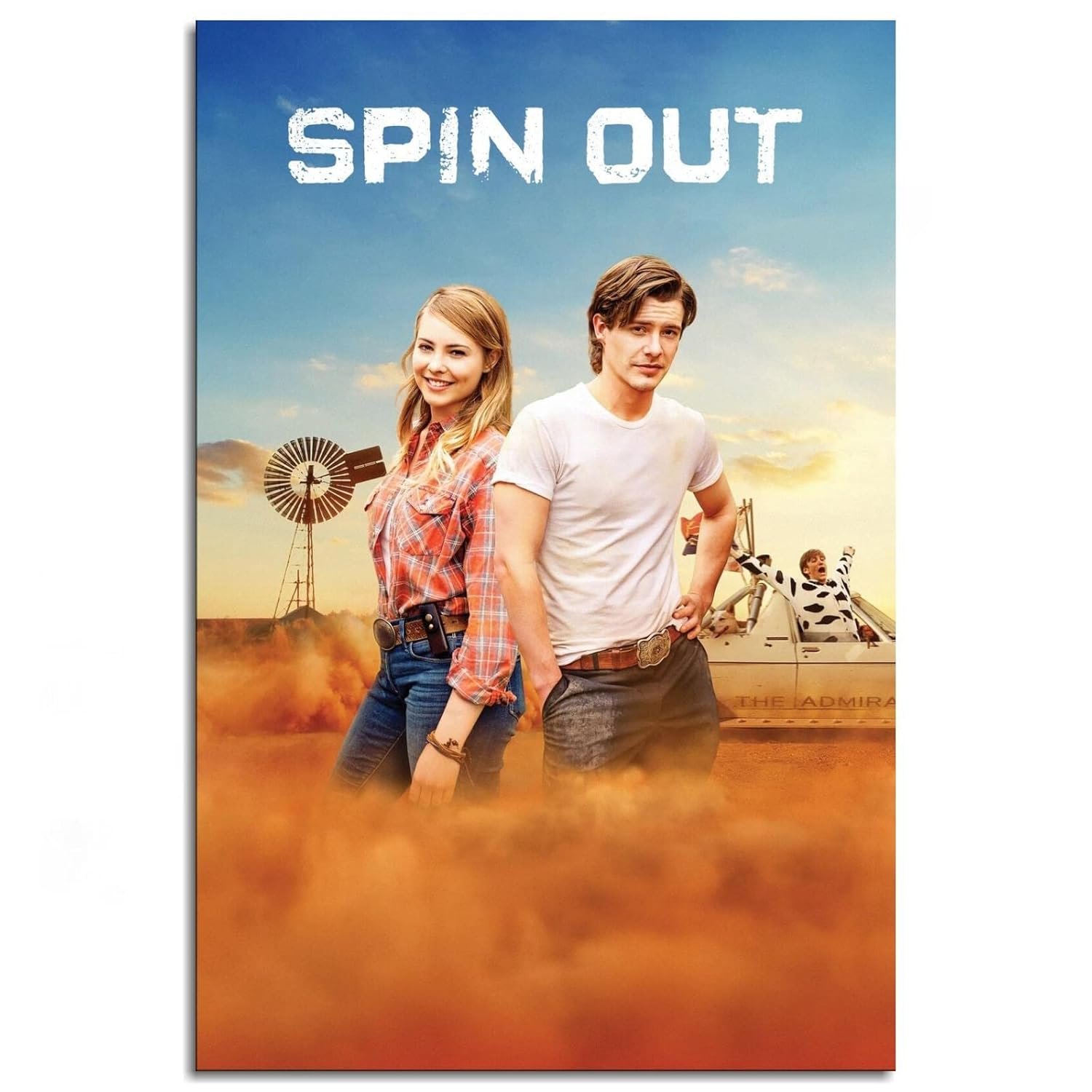 Spin Out Movie Poster Poster Romantic Love Canvas Prints Romantic Love Wall Art For Home Office Cinema Decorations Unframed 36"x24"