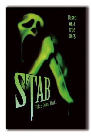 Stab (Scream) Movie Poster for Home Decor Wall Art 11x17inch (28x43cm) Frameless Gift