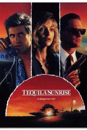 Tequila Sunrise (1988) Movie Poster Canvas Prints Action Movies Classic Movies Poster Wall Art For Home Office Cinema Decorations Unframed 20"x16"