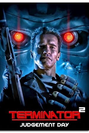 Terminator 2: Judgment Day Movie Poster Wall Art Action Movies Canvas Prints Science Fiction Movies Poster For Home Office Cinema Decorations Unframed 18"x12"