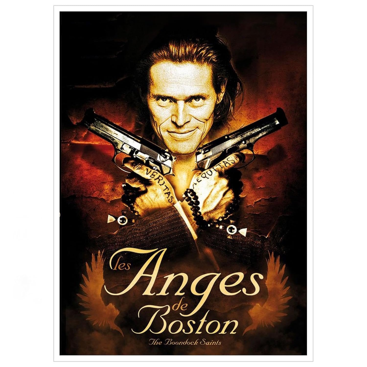 The Boondock Saints Movie Poster Canvas Prints Action Movies Classic Movies Poster Wall Art For Home Office Cinema Decorations With Framed 27"x20"