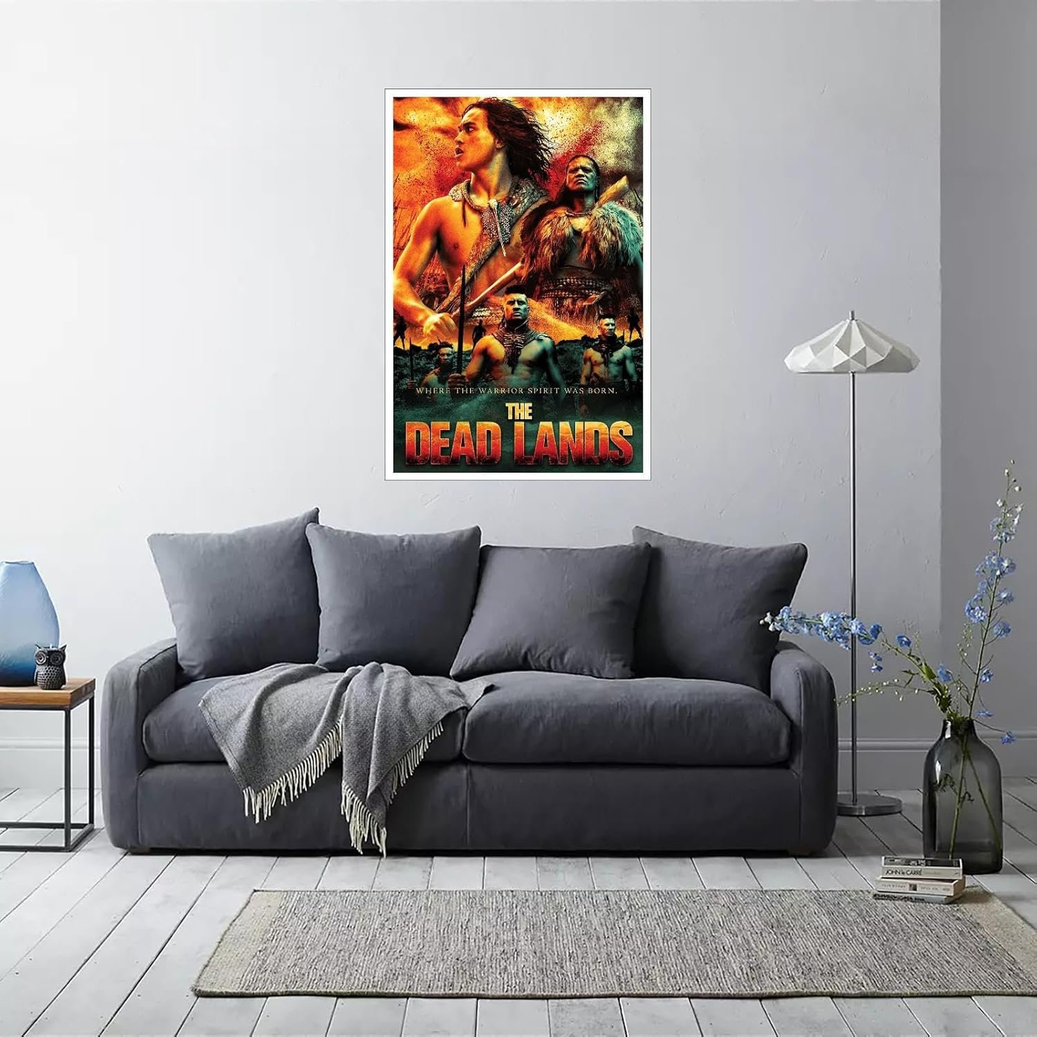 The Dead Lands Movie Poster Canvas Prints Action Movies Classic Movies Poster Wall Art For Home Office Cinema Decorations Unframed 24"x16"