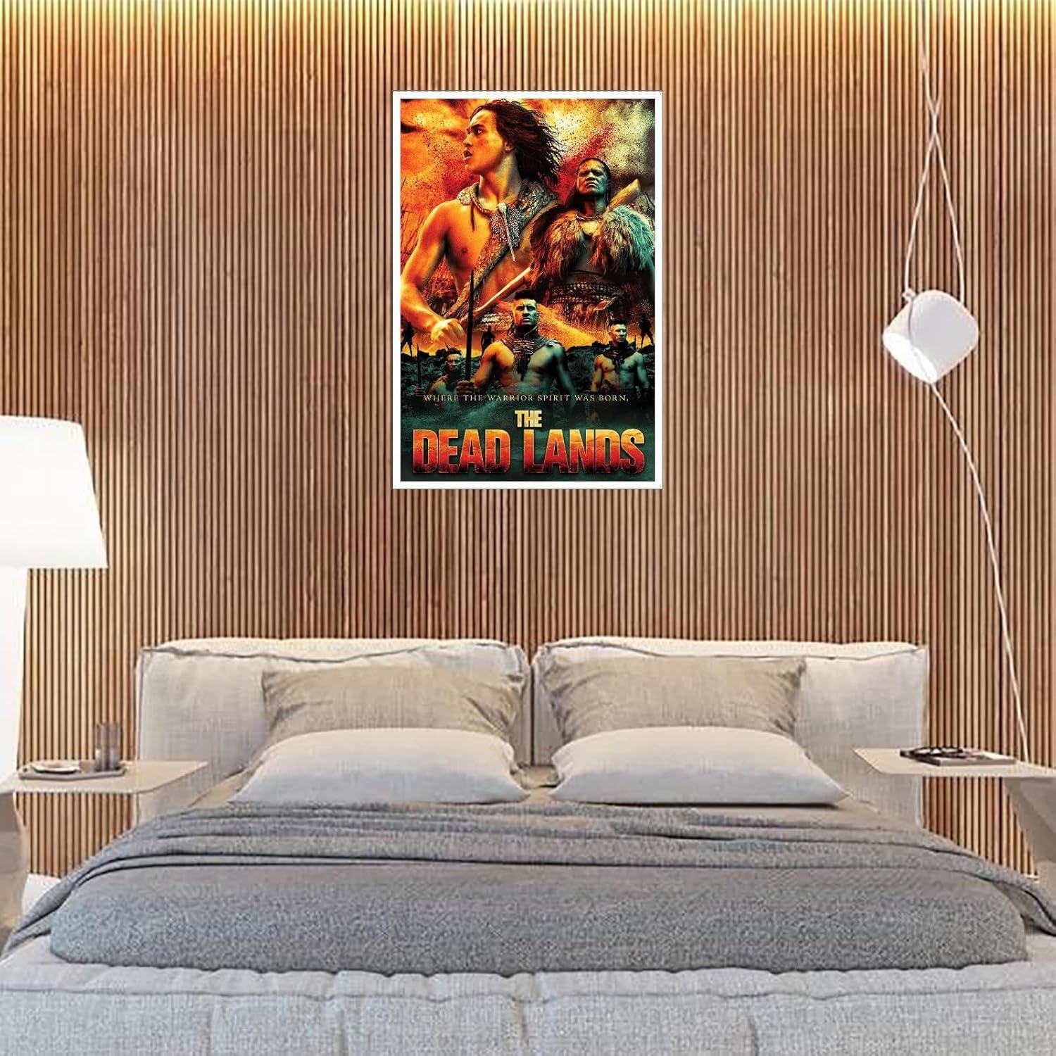 The Dead Lands Movie Poster Canvas Prints Action Movies Classic Movies Poster Wall Art For Home Office Cinema Decorations Unframed 24"x16"