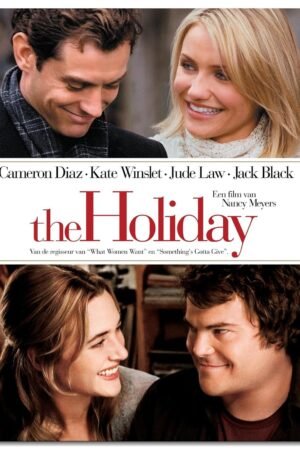 The Holiday Movie Poster Wall Art Romantic Comedy Canvas Prints Love Movies Poster For Home Office Cinema Decorations Unframed 16"x12"