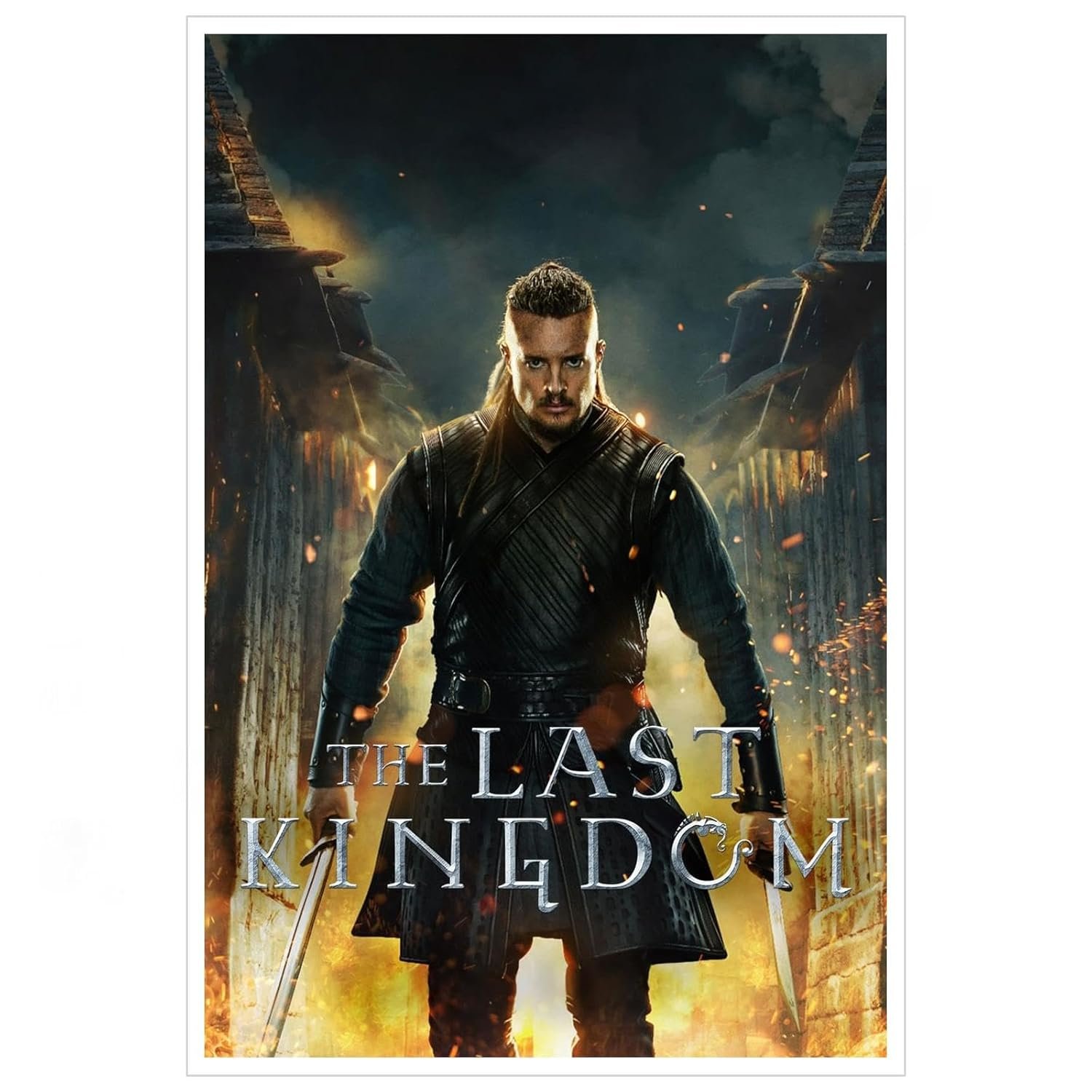 The Last Kingdom Movies Posters Canvas Prints A Man With A Swords Action Story Movies Poster Wall Art For Home Office Corridor Decorations Unframed 36"x24"