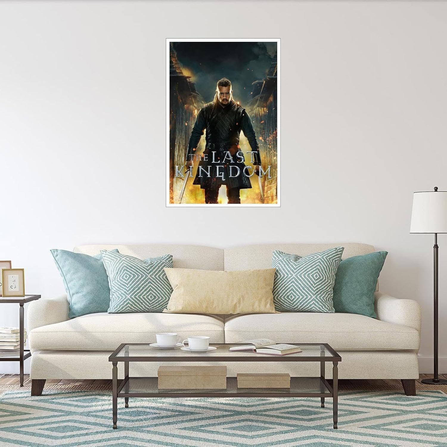The Last Kingdom Movies Posters Canvas Prints A Man With A Swords Action Story Movies Poster Wall Art For Home Office Corridor Decorations Unframed 36"x24"