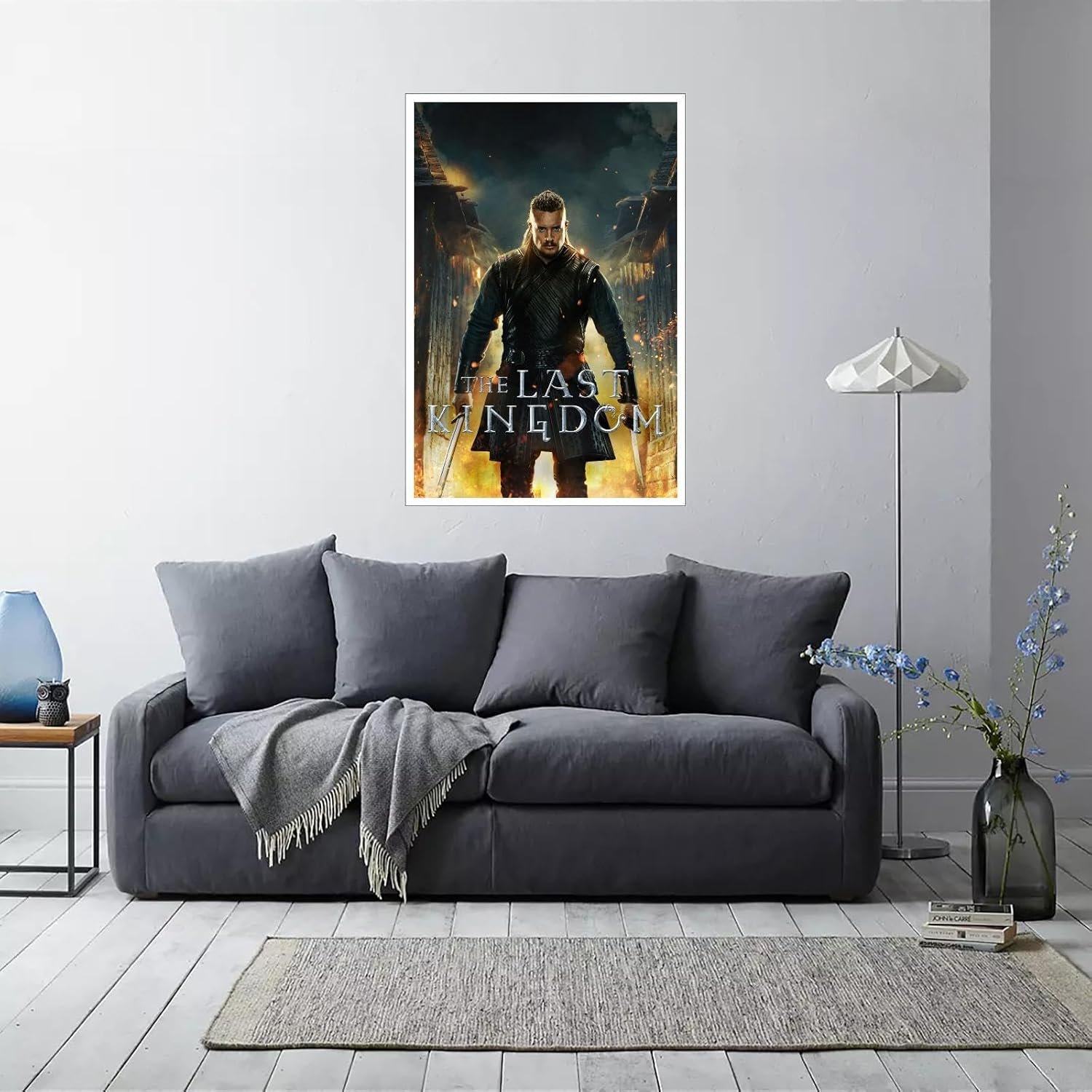 The Last Kingdom Movies Posters Canvas Prints A Man With A Swords Action Story Movies Poster Wall Art For Home Office Corridor Decorations Unframed 36"x24"