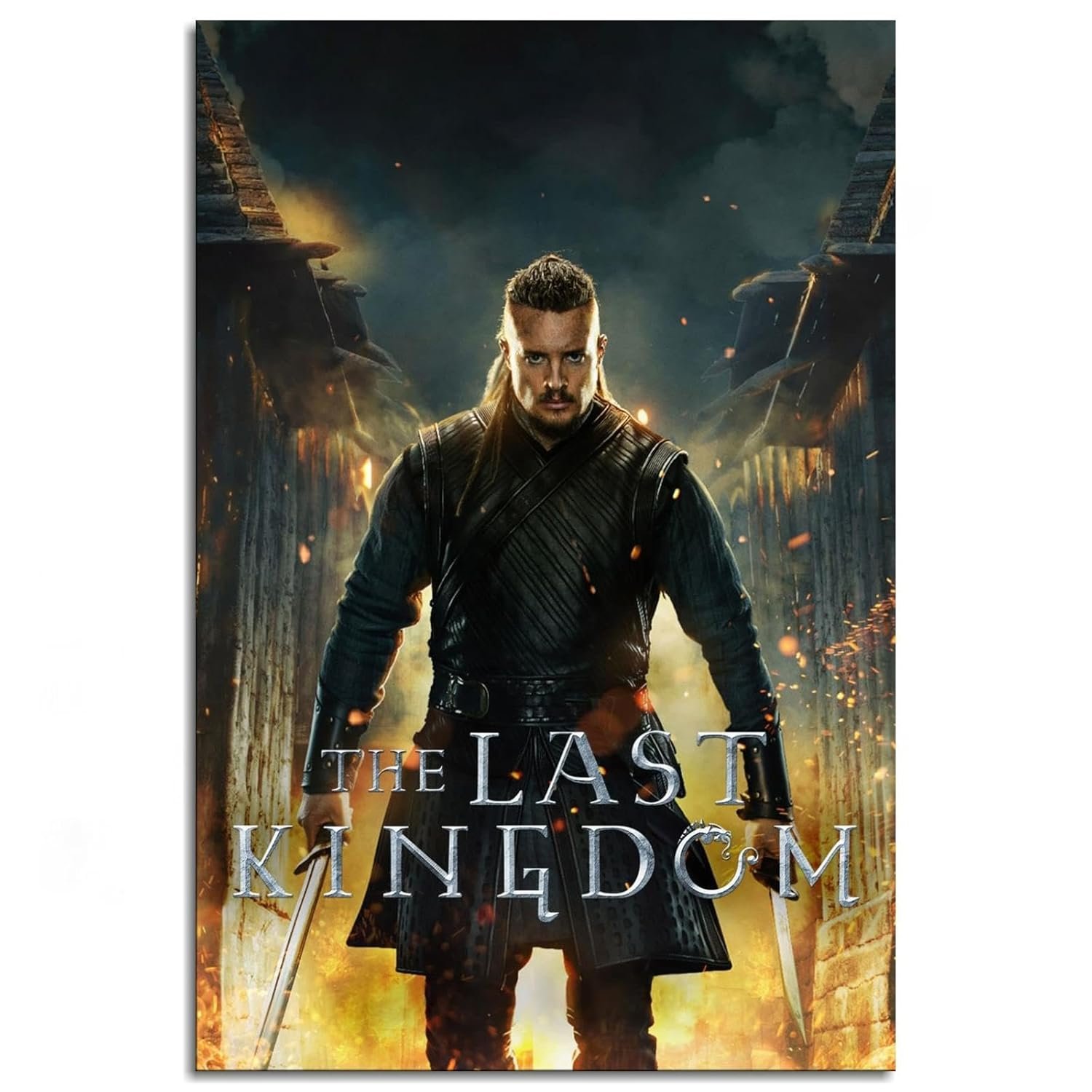 The Last Kingdom Movies Posters Canvas Prints A Man With A Swords Action Story Movies Poster Wall Art For Home Office Corridor Decorations Unframed 36"x24"