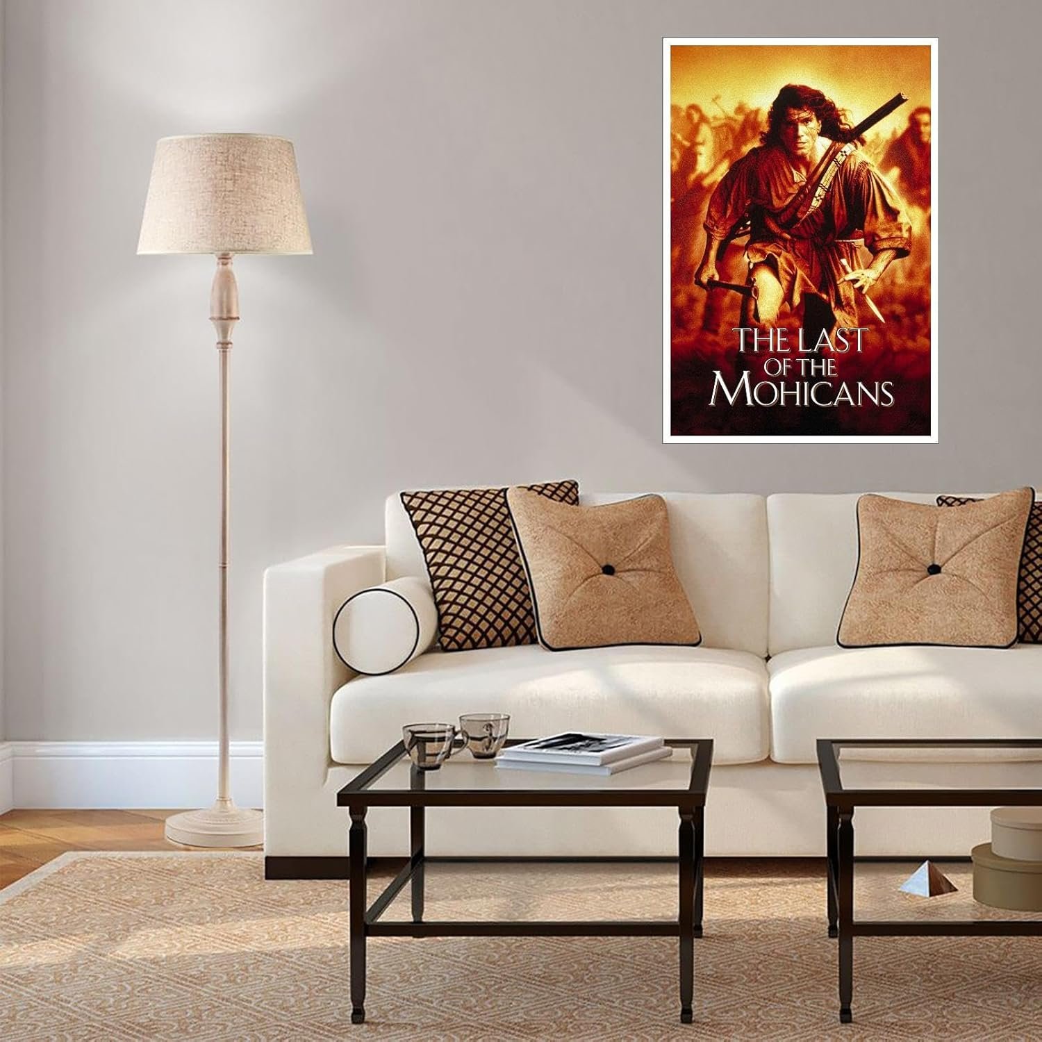 The Last Of The Mohicans Movies Poster Canvas Prints Love War Films poster War Adventure Film Posters Wall Art For Home Office Bedroom Decorations Noframed 36"x24"