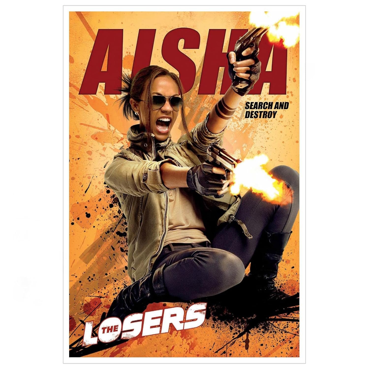 The Losers Poster Canvas Prints Action-adventure Classic Movies Poster Wall Art For Home Office Cinema Decorations With Framed 12"x8"