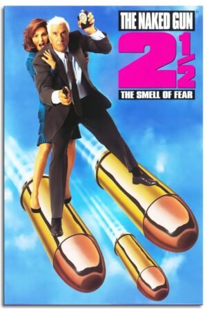 The Naked Gun 21/2: The Smell Of Fear (1991) Movie Poster Canvas Prints Funny Comedy Action Movies Poster Wall Art For Home Office Decorations Unframed 36"x24"