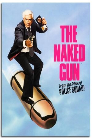 The Naked Gun: From The Files Of Police Squad! (1988) Movie Poster Canvas Prints Funny Comedy Action Movies Poster Wall Art For Home Office Cinema Decorations Unframed 18"x12"