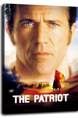 The Patriot Movie Poster Canvas Prints Action Movies War Movies Poster Wall Art For Home Office Cinema Decorations With Framed 30"x20"