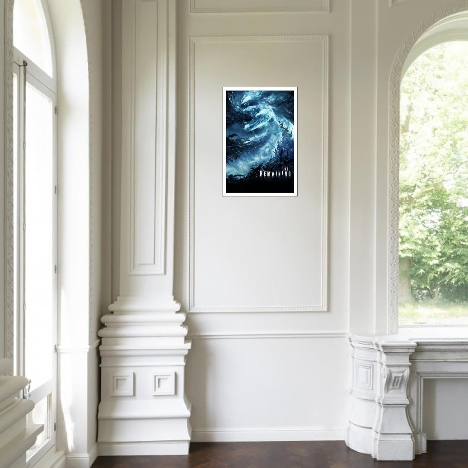 The Remaining (2014) Movie Poster Wall Art Horror Movies Canvas Prints Poster For Home Office Cinema Decorations Unframed 18"x12"