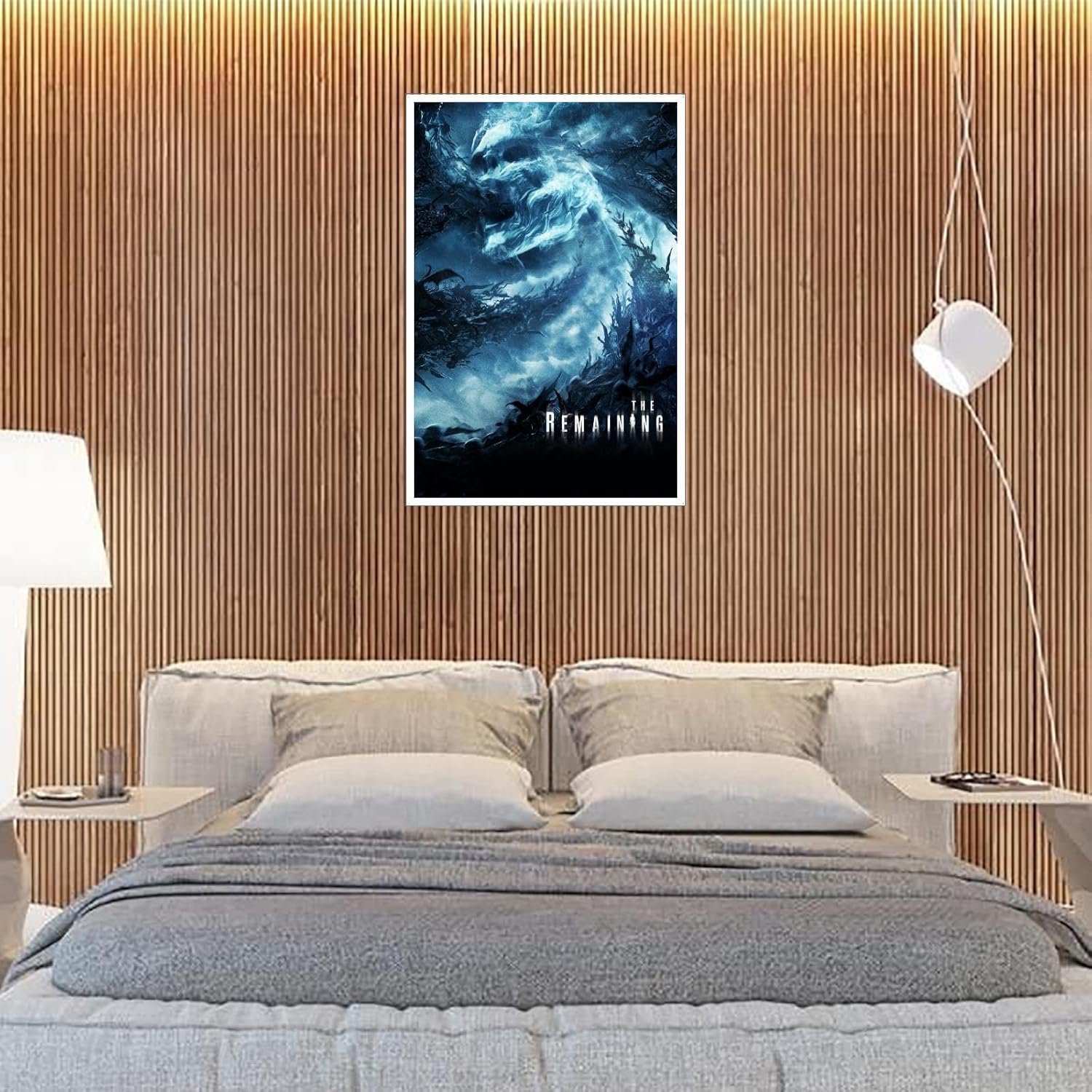 The Remaining (2014) Movie Poster Wall Art Horror Movies Canvas Prints Poster For Home Office Cinema Decorations Unframed 18"x12"