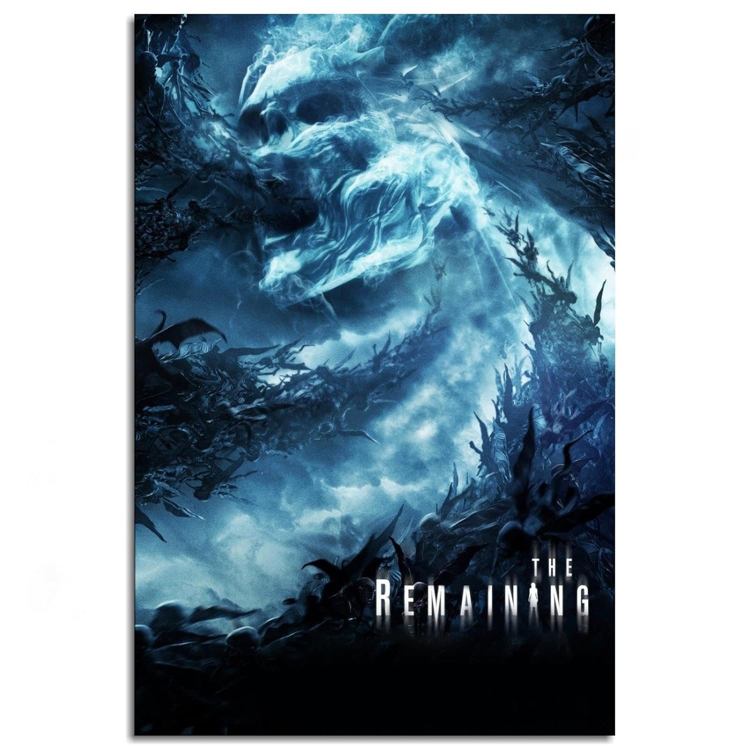 The Remaining (2014) Movie Poster Wall Art Horror Movies Canvas Prints Poster For Home Office Cinema Decorations Unframed 18"x12"