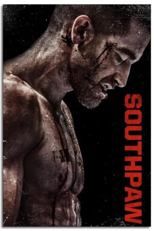 The Southpaw Film Poster Wall Art Classic Action Movies posters Canvas Prints Boxing Action Movies Poster For Home Office Bedroom Decorations Noframed 24"x16"