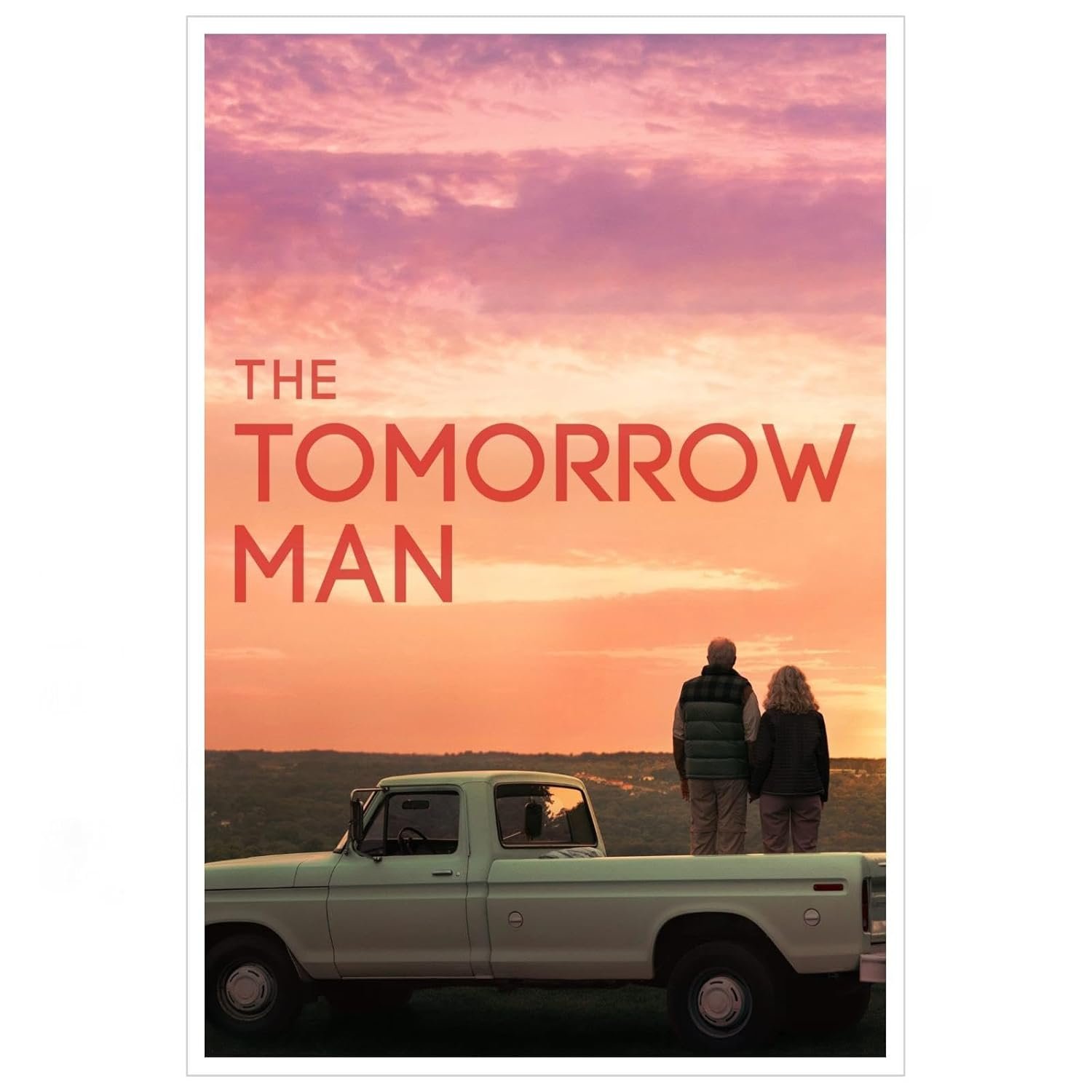The Tomorrow Man (2019) Movie Poster Poster Love Story Canvas Prints Love Movies Wall Art For Home Office Cinema Decorations With Framed 36"x24"